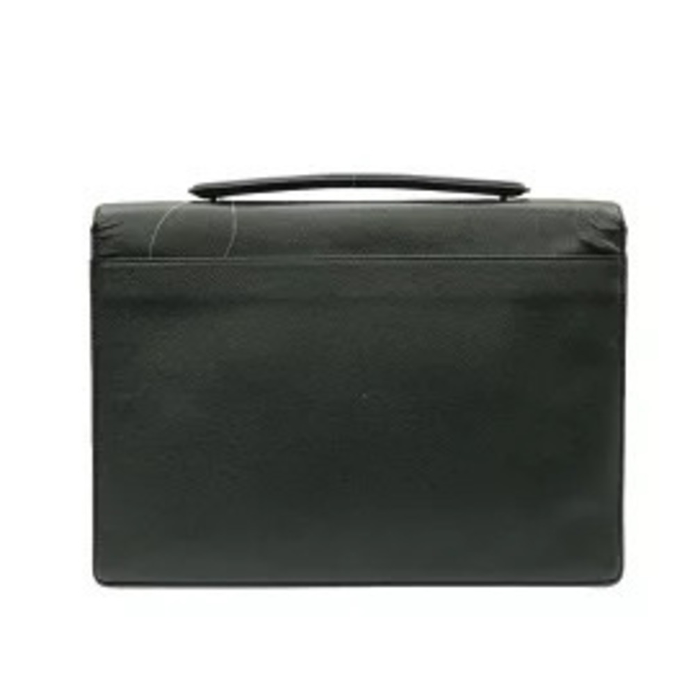 Louis Vuitton Leather Angara Ardoise Bag Business Black